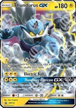 Thundurus GX - SM Black Star Promos (Promo) [SM-133]