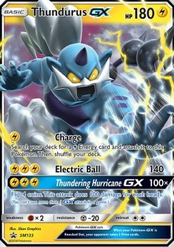 Thundurus GX - SM Black Star Promos (Promo) [SM-133]