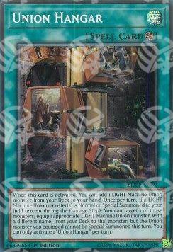 Hangar Unione - Battles of Legend: Relentless Revenge (Secret Rare) [BLRR-092]