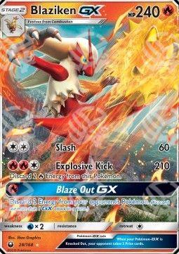 Blaziken GX - Celestial Storm (Ultra Rare) [CES-28]
