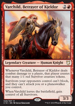 Varchild, Traditrice di Kjeldor - Commander 2018 (Rare) [C18-28]