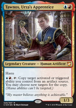 Tawnos, Apprendista di Urza - Commander 2018 (Mythic) [C18-45]