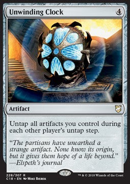 Orologio a Scarica - Commander 2018 (Rare) [C18-228]