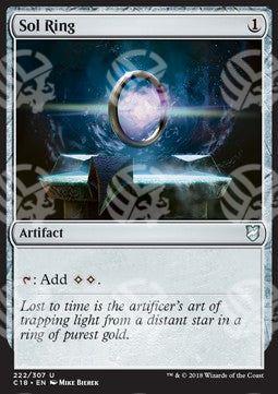 Anello Solare - Commander 2018 (Uncommon) [C18-222]
