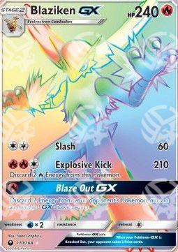 Blaziken GX - Celestial Storm (Secret Rare) [CES-170]