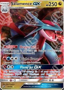 Salamence GX - Trionfo dei Draghi (Ultra Rare) [DRM-44]