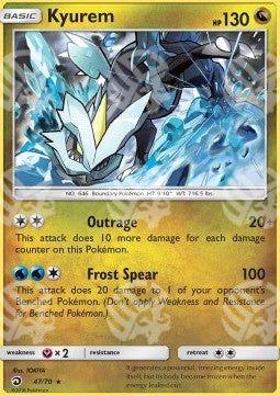 Kyurem - Trionfo dei Draghi (Holo Rare) [DRM-47]
