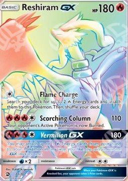 Reshiram GX - Trionfo dei Draghi (Secret Rare) [DRM-71]
