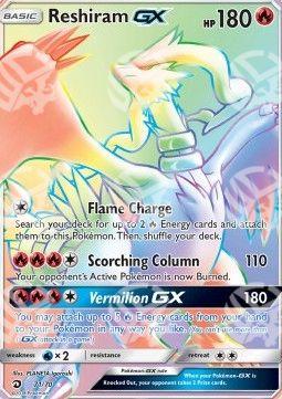 Reshiram GX - Trionfo dei Draghi (Secret Rare) [DRM-71]
