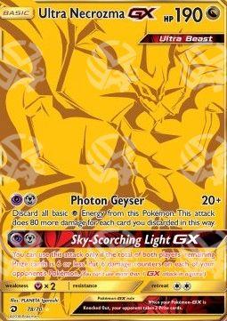 Ultra Necrozma GX - Trionfo dei Draghi (Secret Rare) [DRM-78]