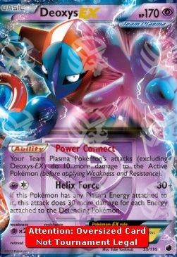 Deoxys EX - Glaciazione Plasma (Oversized) [PLF-53]
