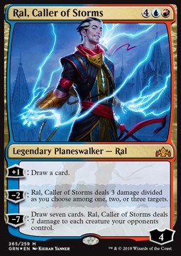 Ral, Evocatore di Tempeste - Guilds of Ravnica: Extras (Mythic) [XGRN-265]