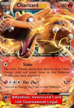 Charizard EX - Fuoco Infernale (Oversized) [FLF-11]