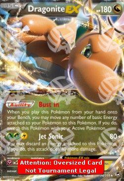 Dragonite EX - Colpi Furiosi (Oversized) [FFI-74]