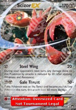 Scizor EX - Turbocrash (Oversized) [BKP-76]