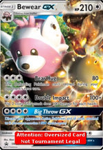 Bewear GX - SM Black Star Promos (Oversized) [SM-34]