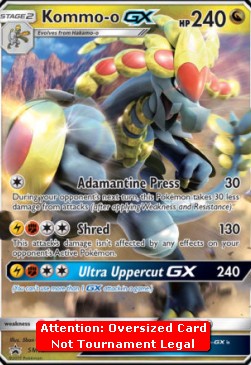 Kommo-o GX - SM Black Star Promos (Oversized) [SM-71]