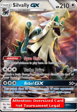 Silvally GX - SM Black Star Promos (Oversized) [SM-91]