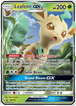 Leafeon GX - SM Black Star Promos (Promo) [SM-146]