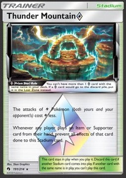 Monte del Tuono ◇ - Lost Thunder (Holo Rare) [LOT-191]