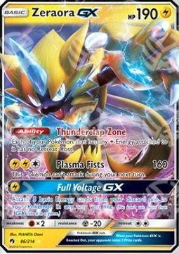 Zeraora GX - Lost Thunder (Ultra Rare) [LOT-86]