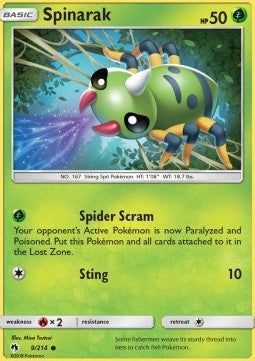 Spinarak - Lost Thunder (Common) [LOT-9]