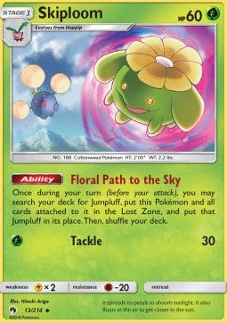 Skiploom - Lost Thunder (Uncommon) [LOT-13]
