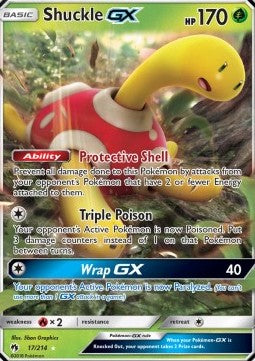 Shuckle GX - Lost Thunder (Ultra Rare) [LOT-17]
