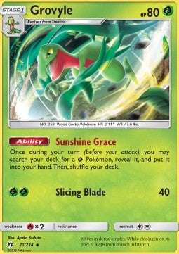 Grovyle - Lost Thunder (Uncommon) [LOT-21]
