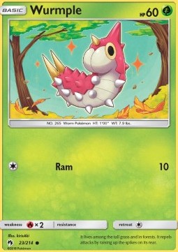 Wurmple - Lost Thunder (Common) [LOT-23]