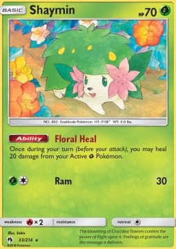 Shaymin - Lost Thunder (Holo Rare) [LOT-33]