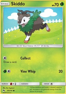 Skiddo - Lost Thunder (Common) [LOT-35]