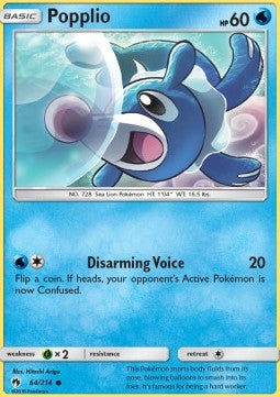 Popplio - Lost Thunder (Common) [LOT-64]