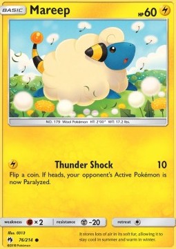 Mareep - Lost Thunder (Common) [LOT-76]
