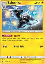 Zebstrika - Lost Thunder (Rare) [LOT-82]