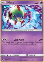 Natu - Lost Thunder (Common) [LOT-87]