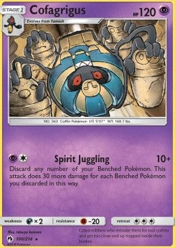 Cofagrigus - Lost Thunder (Rare) [LOT-100]