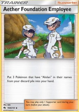 Dipendente della Fondazione Æther - Lost Thunder (Uncommon) [LOT-168]