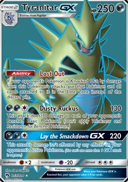 Tyranitar GX - Lost Thunder (Ultra Rare) [LOT-203]
