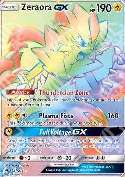 Zeraora GX - Lost Thunder (Secret Rare) [LOT-221]