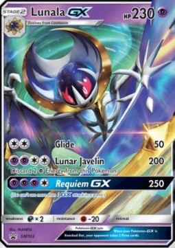 Lunala GX - SM Black Star Promos (Promo) [SM-103]