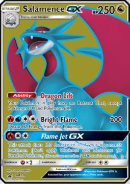 Salamence GX - SM Black Star Promos (Promo) [SM-139]
