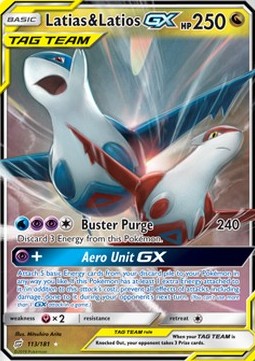 Latias & Latios GX - Team Up (Ultra Rare) [TEU-113]