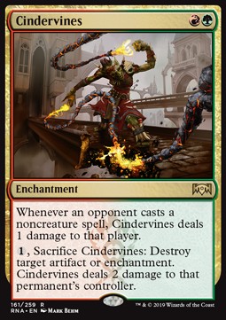 Liane di Cenere - Ravnica Allegiance (Rare) [RNA-161]