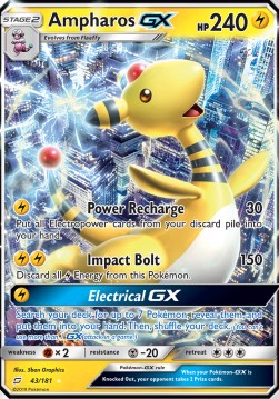 Ampharos GX - Team Up (Ultra Rare) [TEU-43]