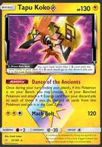 Tapu Koko ◇ - Team Up (Holo Rare) [TEU-51]