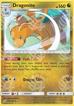 Dragonite - Team Up (Holo Rare) [TEU-119]