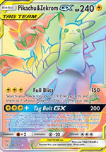 Pikachu & Zekrom GX - Team Up (Secret Rare) [TEU-184]