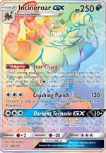 Incineroar GX - Team Up (Secret Rare) [TEU-188]