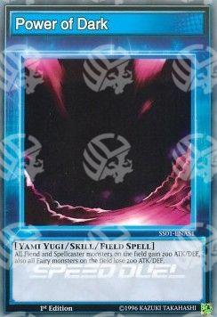 Potere dell'Oscurità (Skill) - Speed Duel Starter Decks: Destiny Masters (Common) [SS01-AS1]